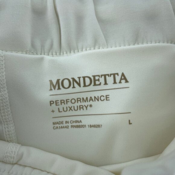 Mondetta High Rise Walking Skort L White Recycled Polyester & TENCEL™ NWT 1971 - Picture 3 of 12